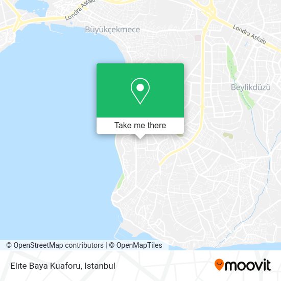 Elıte Baya Kuaforu map