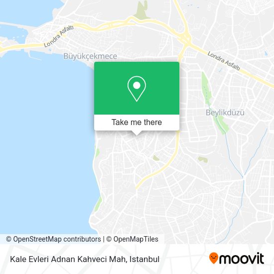 Kale Evleri Adnan Kahveci Mah map