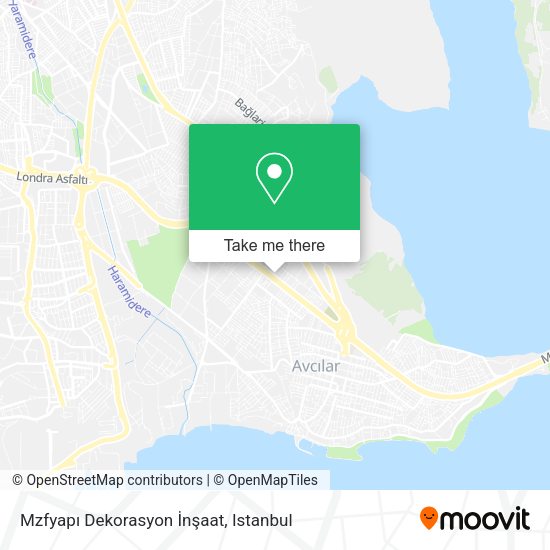Mzfyapı Dekorasyon İnşaat map
