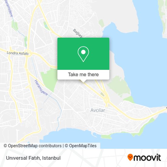 Unıversal Fatıh map
