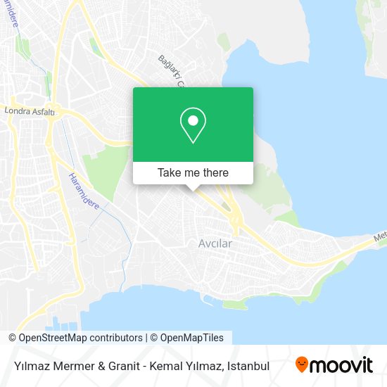 Yılmaz Mermer & Granit - Kemal Yılmaz map