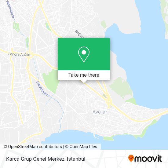 Karca Grup Genel Merkez map
