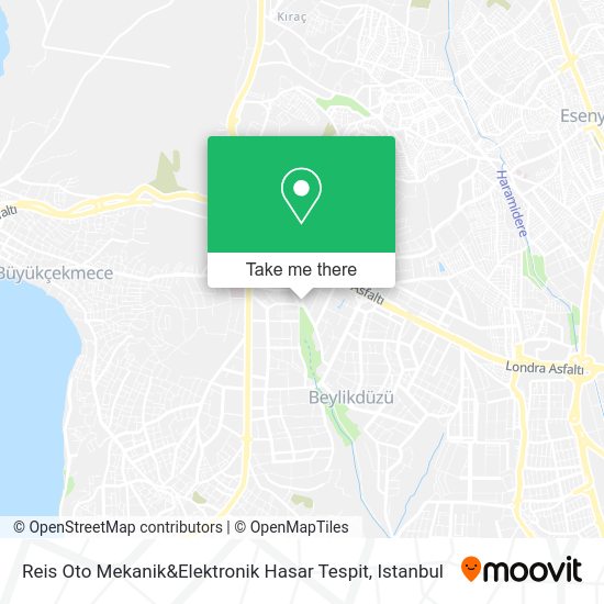 Reis Oto Mekanik&Elektronik Hasar Tespit map