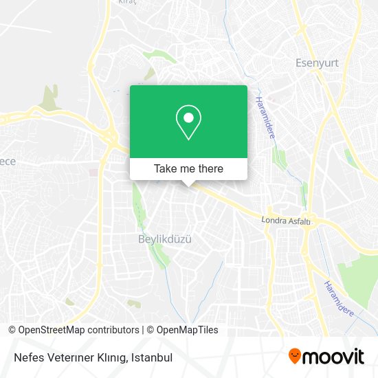 Nefes Veterıner Klınıg map
