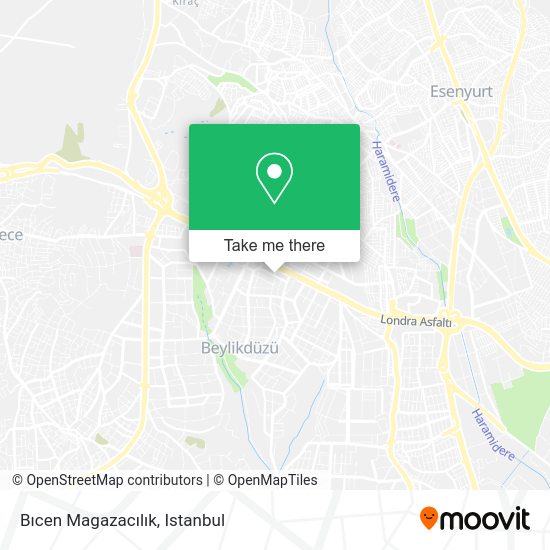 Bıcen Magazacılık map