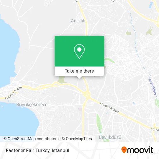 Fastener Fair Turkey map