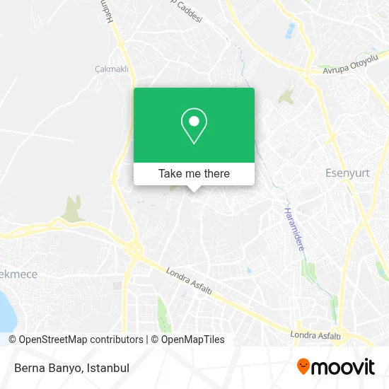 Berna Banyo map