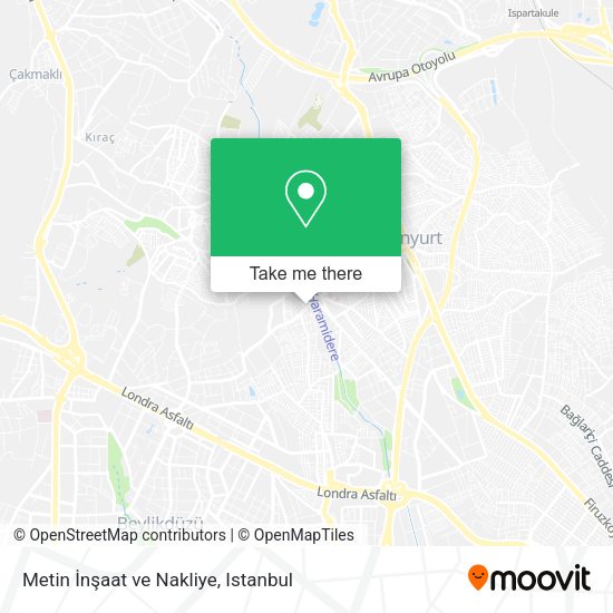 Metin İnşaat ve Nakliye map