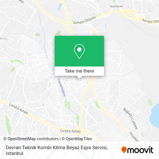 Devran Teknik Kombi Klima Beyaz Eşya Servisi map