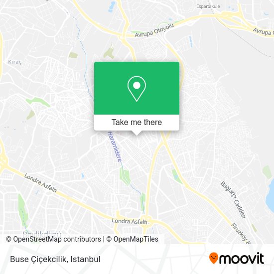 Buse Çiçekcilik map