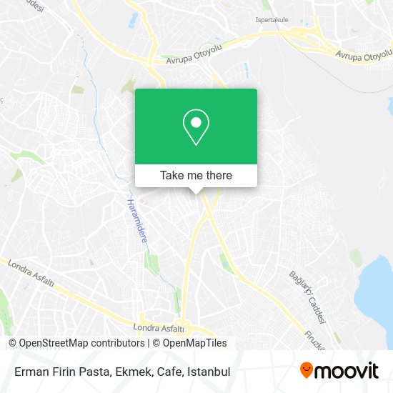 Erman Firin Pasta, Ekmek, Cafe map