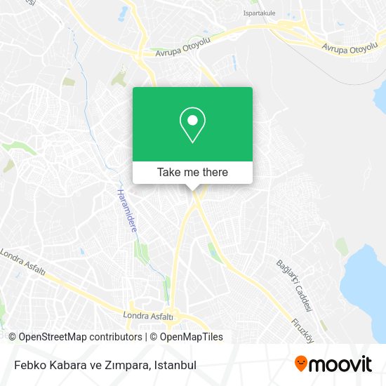 Febko Kabara ve Zımpara map