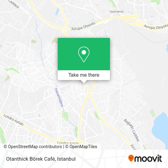 Otanthick Börek Café map
