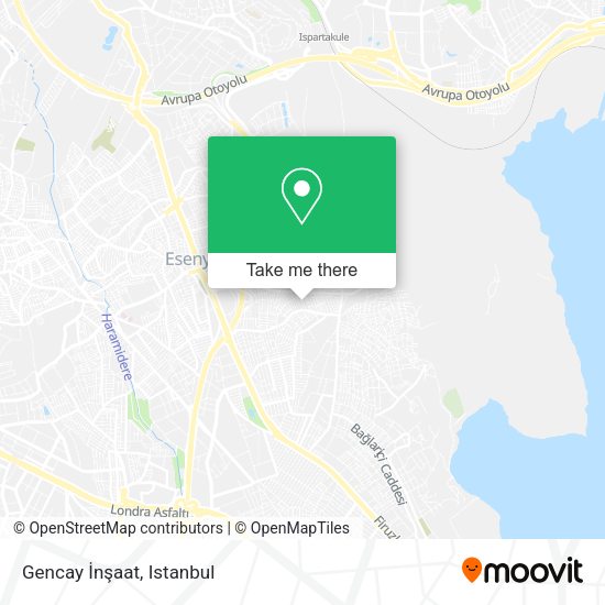 Gencay İnşaat map
