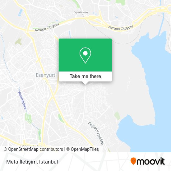 Meta İletişim map