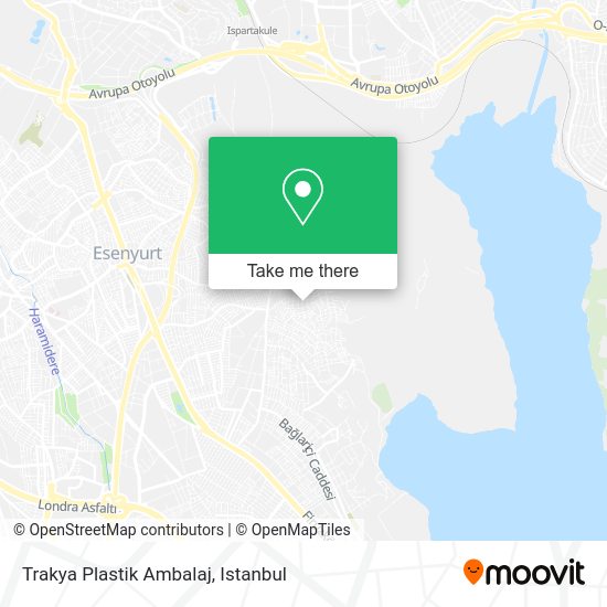 Trakya Plastik Ambalaj map