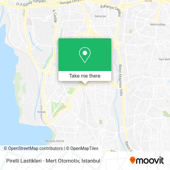 Pirelli Lastikleri - Mert Otomotiv map