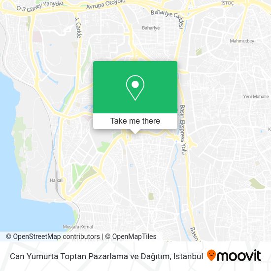 Can Yumurta Toptan Pazarlama ve Dağıtım map
