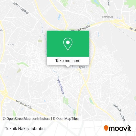 Teknik Nakış map