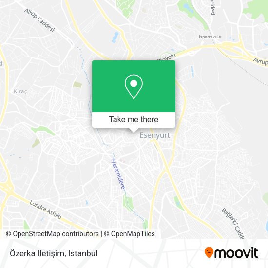 Özerka Iletişim map