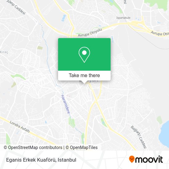 Eganis Erkek Kuaförü map
