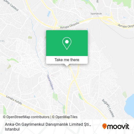 Anka-On Gayrimenkul Danışmanlık Limited Şti. map