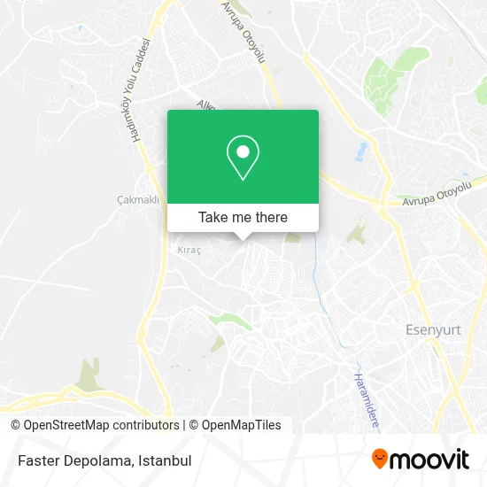 Faster Depolama map
