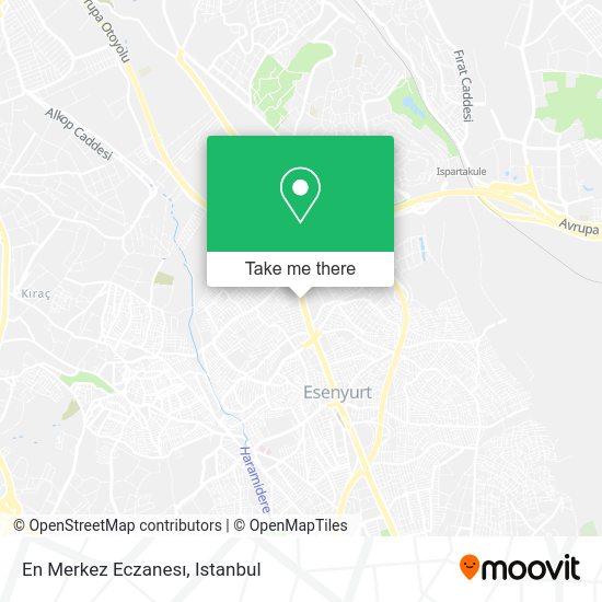 En Merkez Eczanesı map