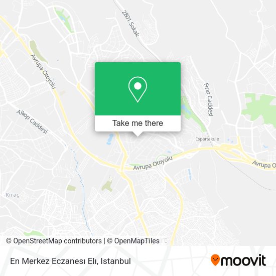 En Merkez Eczanesı Elı map