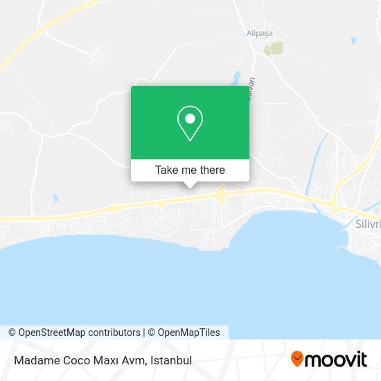 Madame Coco Maxı Avm map