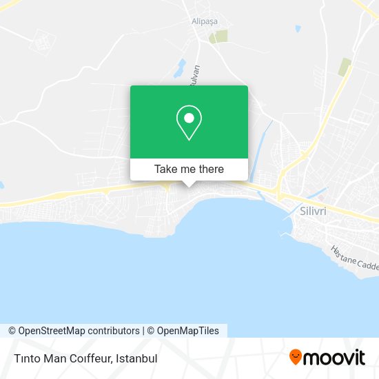Tınto Man Coıffeur map