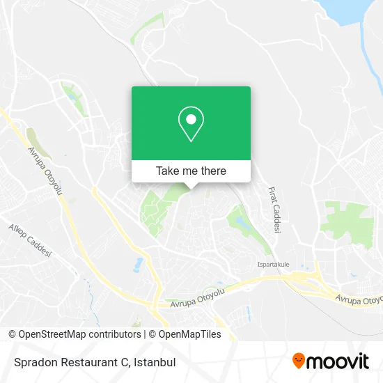 Spradon Restaurant C map