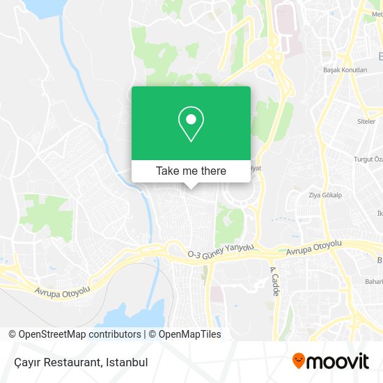 Çayır Restaurant map