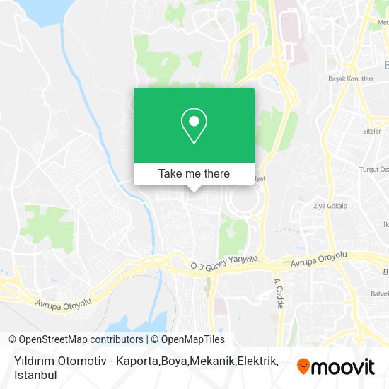 Yıldırım Otomotiv - Kaporta,Boya,Mekanik,Elektrik map