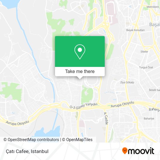 Çatı Cafee map