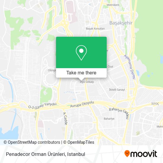 Penadecor Orman Ürünleri map