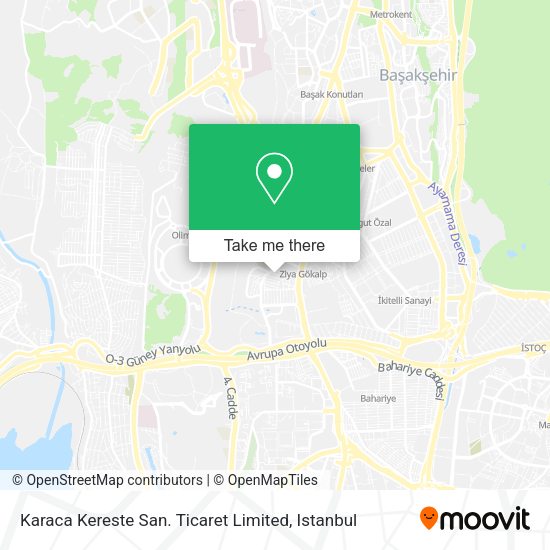 Karaca Kereste San. Ticaret Limited map