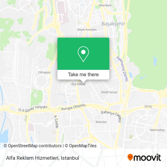 Alfa Reklam Hizmetleri map