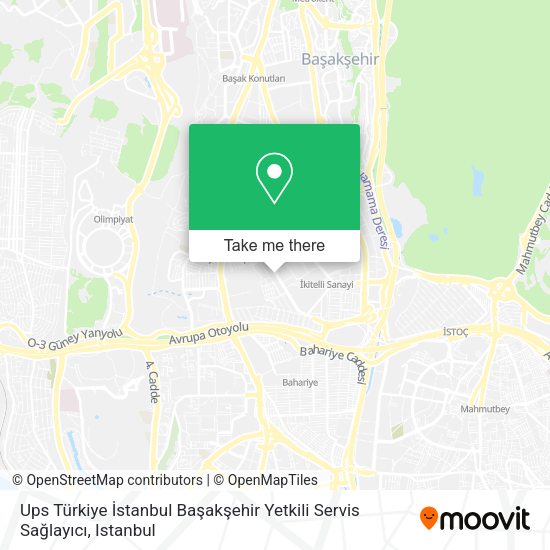 Ups Türkiye İstanbul Başakşehir Yetkili Servis Sağlayıcı map