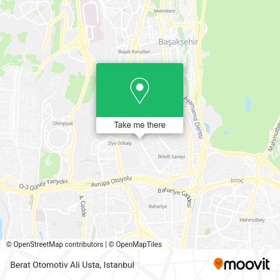 Berat Otomotiv Ali Usta map
