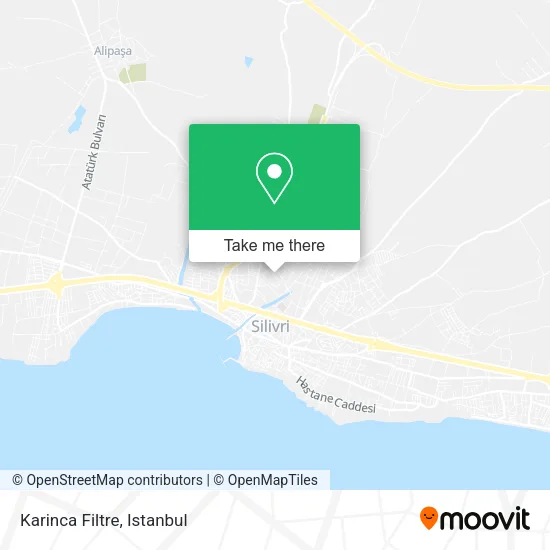 Karinca Filtre map