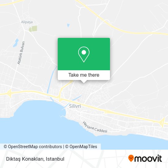 Diktaş Konakları map