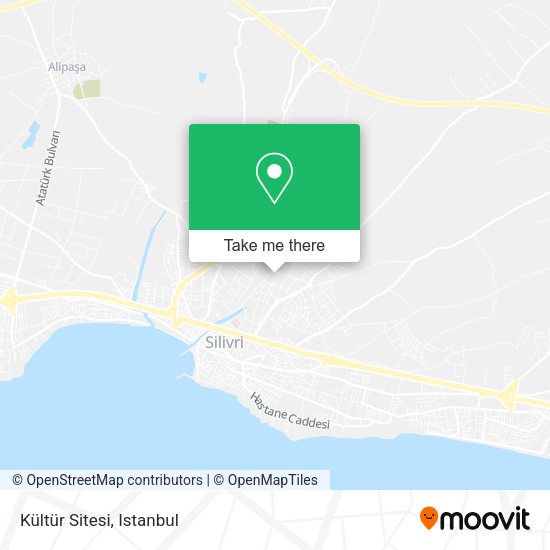 Kültür Sitesi map