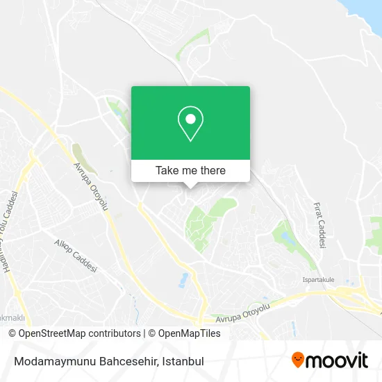 Modamaymunu Bahcesehir map