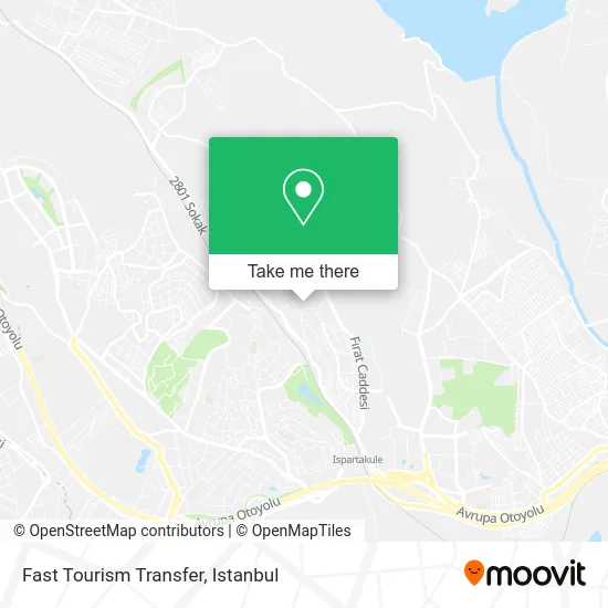 Fast Tourism Transfer map