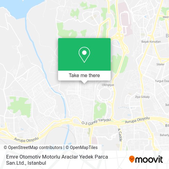 Emre Otomotiv Motorlu Araclar Yedek Parca San.Ltd. map