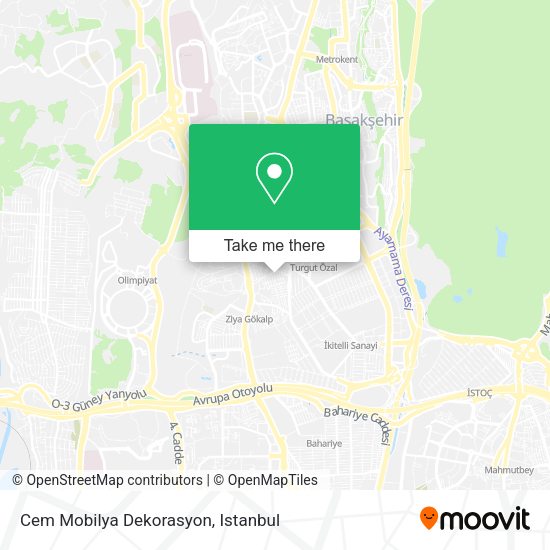 Cem Mobilya Dekorasyon map