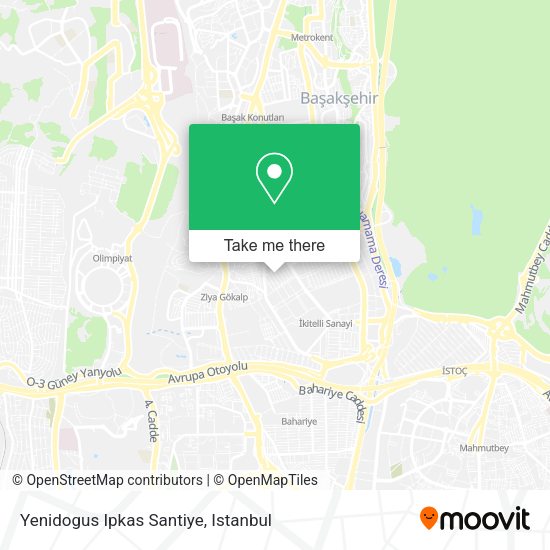 Yenidogus Ipkas Santiye map
