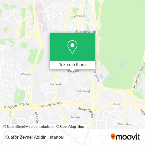 Kuaför Zeynel Abidin map