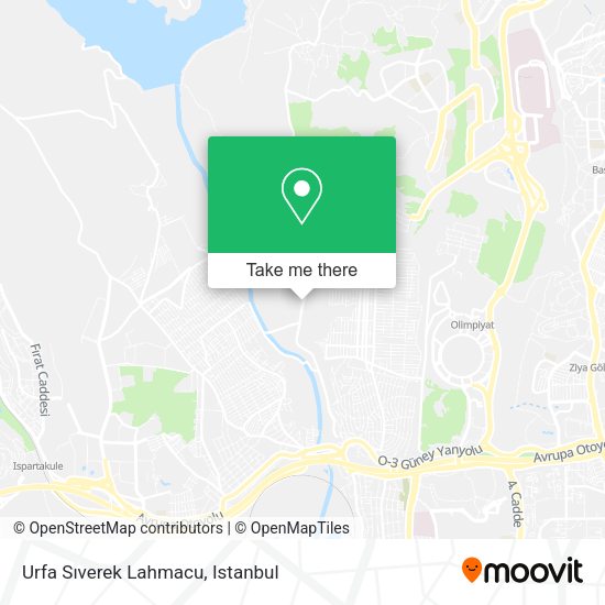 Urfa Sıverek Lahmacu map